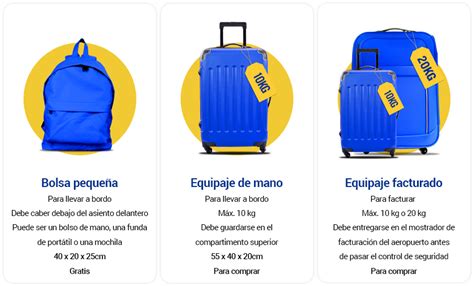 normas de equipaje ryanair.